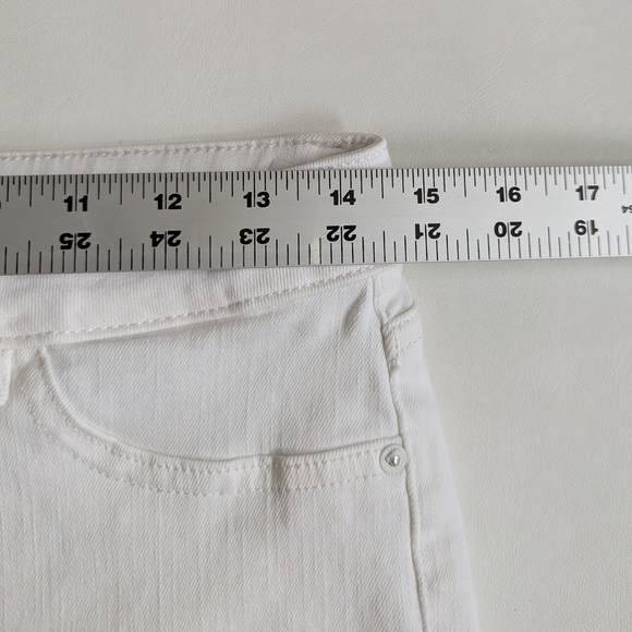 DL1961 Mara Instasculpt Straight Leg Ankle Women's White Jeans Size 28/6 - Picture 4 of 9